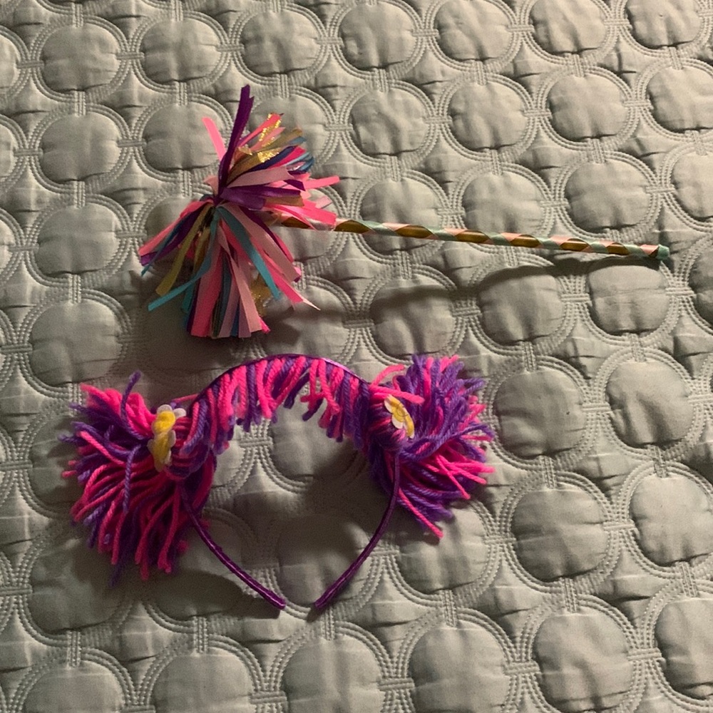 Abby head band & wand from Sesame Street!